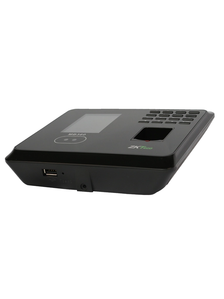 ZKTECO MB360ID - Control de Asistencia y Acceso Básico con Autenticación Facial (1500 Rostros), Huella Digital BioID (2000), Tarjeta ID 125 kHz (2000), Registro de 100,000 Eventos y Conectividad TCP/IP
