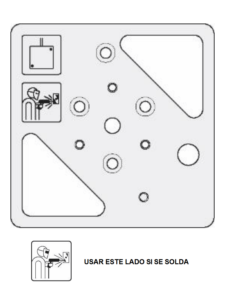 BOSCH I_ISNGMXP0 - Detector Sísmico LSN / Placa de Montaje