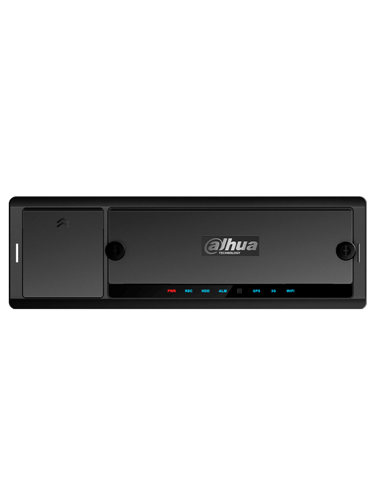 DAHUA DHI-MXVR4104-GFWI - DVR móvil de 4 canales analógicos + 4 IP, Resolución 1080p, Comunicación Ethernet, Wi-Fi y 3G/4G, Incorpora GPS, Principales analíticos: DSM y ADAS, Admite 1 HDD/SSD (2.5") y 1 SD, E&S Alarmas
