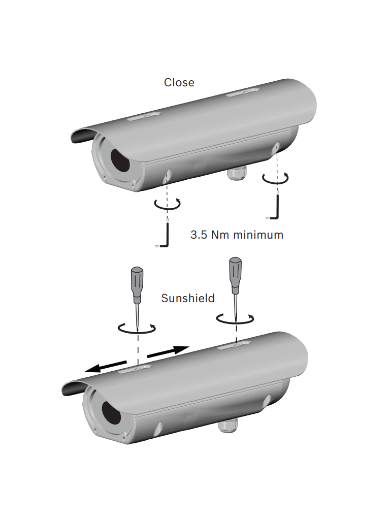 BOSCH V_NHT8001F65VS - DINION TÉRMICA / <9Hz / VGA / 65mm / Thermal 8000