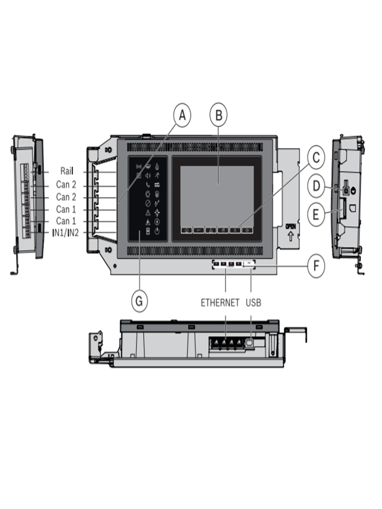 BOSCH F_FPE8000PPC - Controlador Principal AVENAR 8000 / Licencia PREMIUM