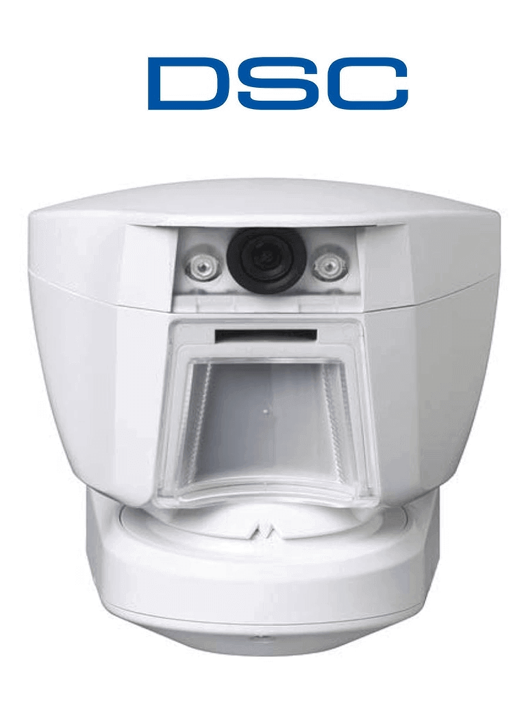 DSC PG9944 - Detector de movimiento con cámara de fotograma exterior Inalámbrico Power G compatible con NEO,PRO, Qolsys e IoTega