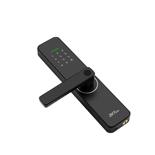 ZKTECO ML100 - Cerradura inteligente bidireccional con sensor de huella digital / Codigos aleatorios con app / 300 usuarios / WiFi / Compatible con ZSmart