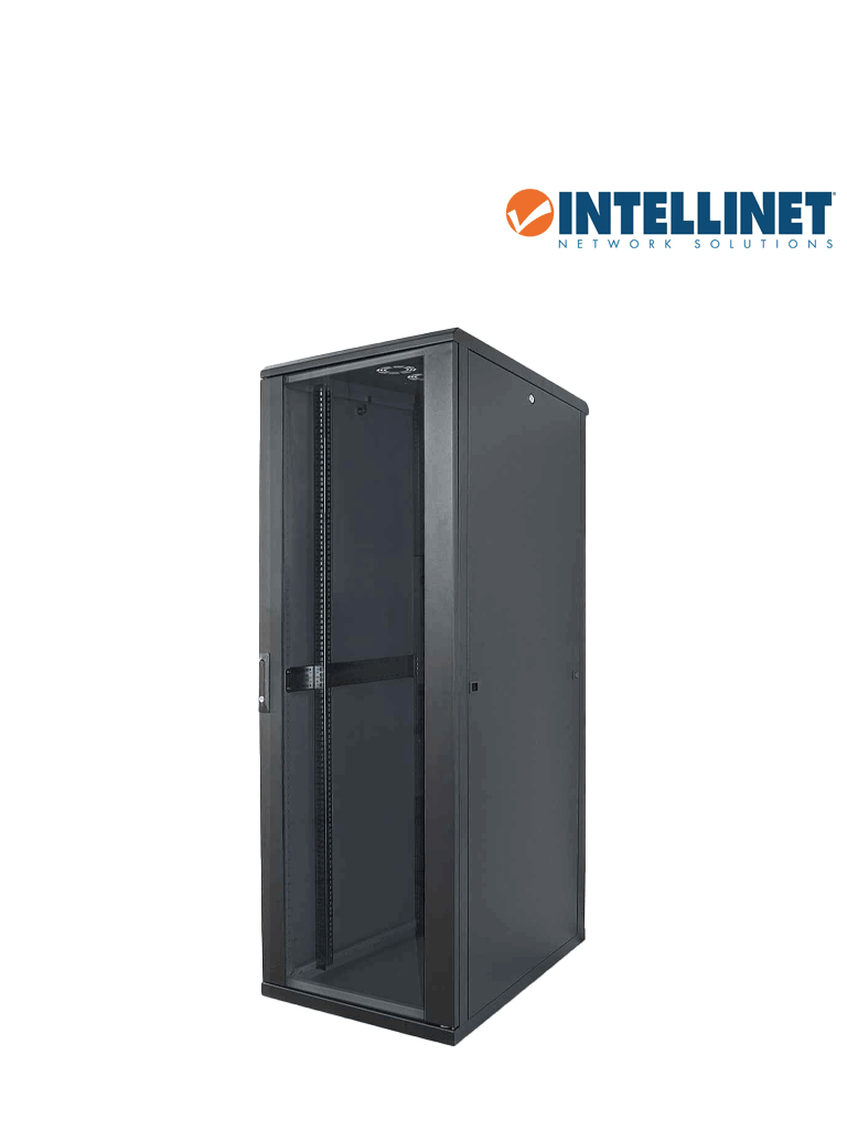 INTELLINET 713085 GABINETE 19" RACK / CERRADO / 22UR / PUERTA CRISTAL / 600*800 FLATPACK / Sobre pedido