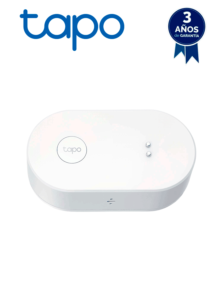 TP-LINK TAPO T300 - Sensor inteligente de goteo y fugas de agua , protección IP67 , Recibe alertas en APP TAPO , se puede vincular una alerta con un foco TAPO, necesita HUB TAPO.