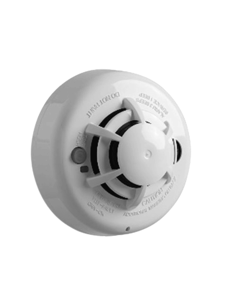 DSC PG9936 - Detector de humo y calor inalámbrico con tecnología Power G compatible con NEO, PRO, Qolsys e IoTga
