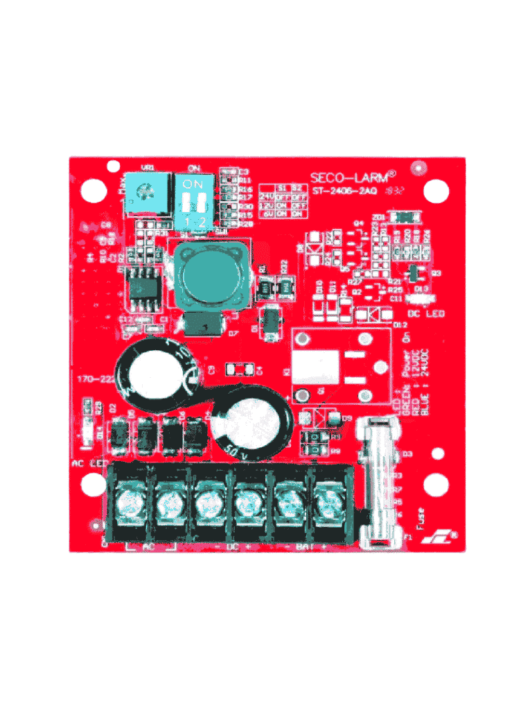 Seco-Larm Kit Fuente De Poder 1 - Kit De Poder Contiene 1 Fuente De Poder De 1.5 Amp, Batería De Respaldo, Transformador Y Gabinete
