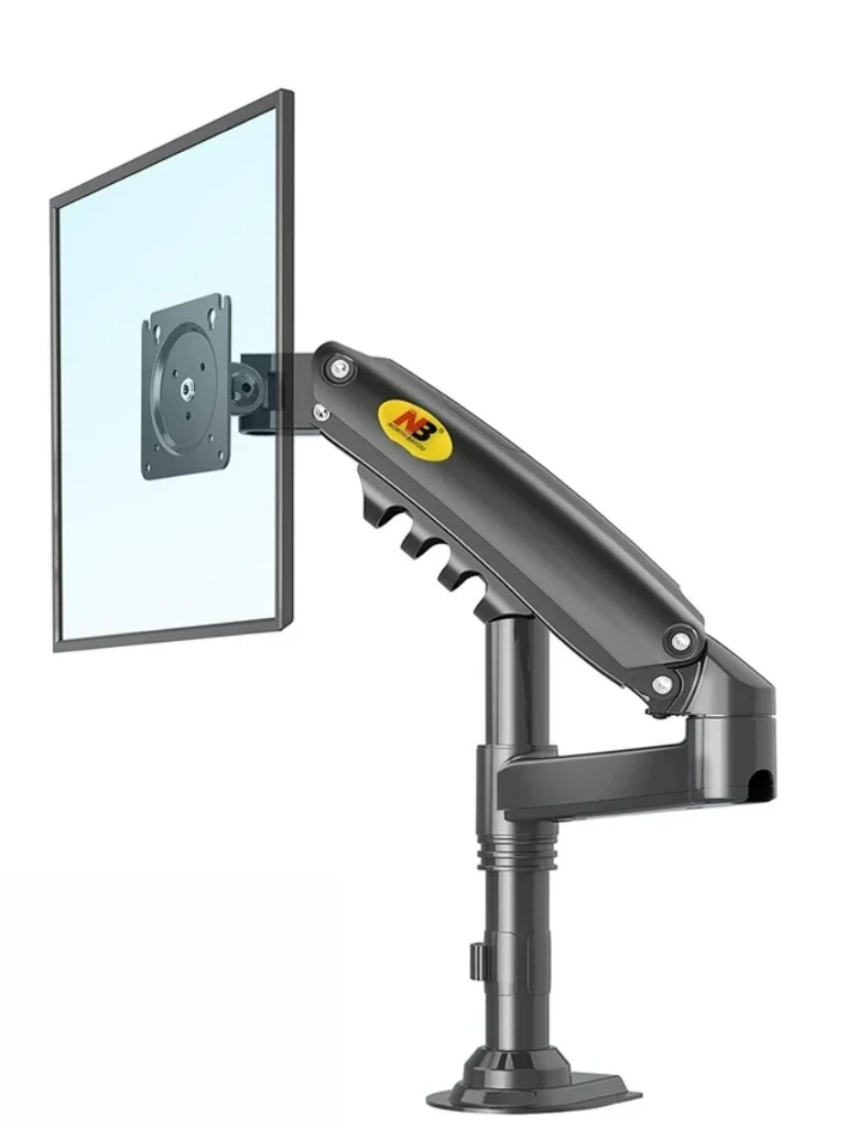 TCE H100 - Soporte de Escritorio para Pantallas de 22 a 35" , Carga Máxima 9 Kg , VESA 75x75mm / 100x100mm , Ajuste Inclinación y Rotación