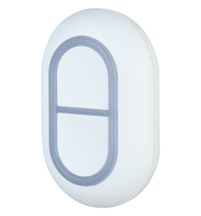 DAHUA DHI-ARD822-W2 - Botón de pánico (doble) inalámbrico, Led indicador de estado (verde), Alarma de batería baja, App DMSS, Frecuencia 433 MHz, Tecnología: AirShield, Compatible con HUB 1.0 y HUB 2.0