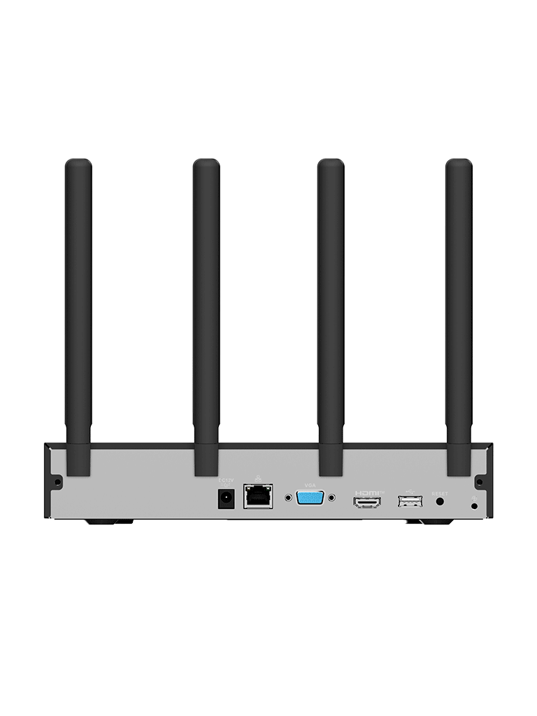NVR-N110W-8A0E 10 Channels Access  Built-in Mic & Speaker  Imou Cameras Auto-Pair  APP Control  Supports Dual-Band Wi-Fi 6 HDD 16TB  90 Mbps