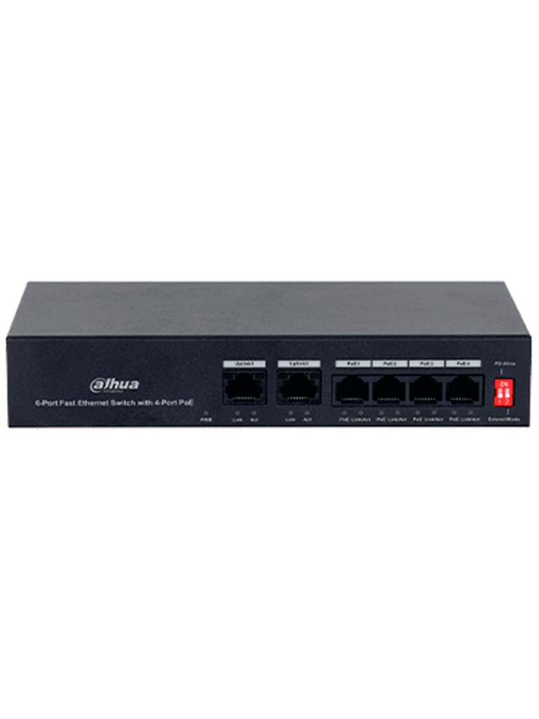 DAHUA KTP01L(S)-Kit de Videoportero IP con Frente de Calle Metálico Antivandálico y cámara de 2MP. Incluye monitor táctil de 7", ranura SD, control de puerta, E/S de alarmas, y switch PoE d 6 puertos, 36W Ideal para seguridad avanzada