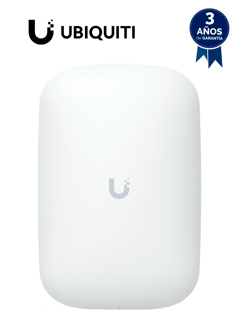 UBIQUITI U6-EXTENDER - Extensor de Red UniFi WiFi 6/ Conexión directa a corriente alterna/ Conexión Inalámbrica a través de Wireless Uplink/ Administrable a través de UniFi Controller/ Frecuencia de comunicación a 2.4GHz y 5GHz · SKU UBI4220003