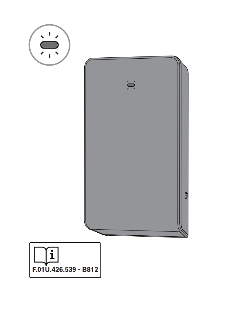 BOSCH I_B812 - Receptor Inalámbrico SDI2 / RADION / Supervisión de 504 puntos inalámbricos