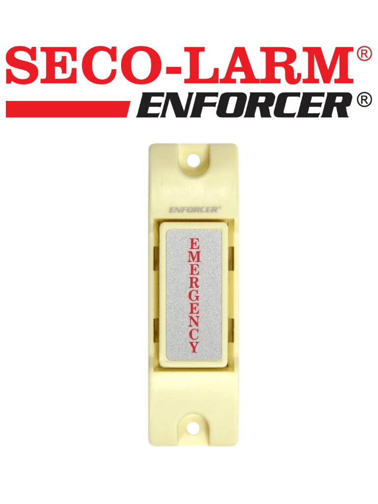 Seco-Larm SS075CQ - Botón de emergencia N.O. / N.C.