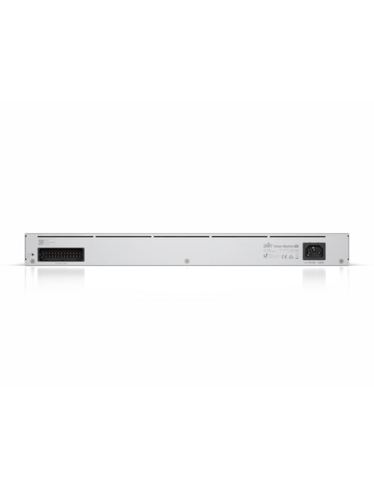UBIQUITI UDM-PRO - UniFi Dream Machine Pro con 1 puerto WAN 10G SFP+, switch de 8 puertos Gigabit RJ45 y bahía para dis  duro de 3.5", en formato 1UR.