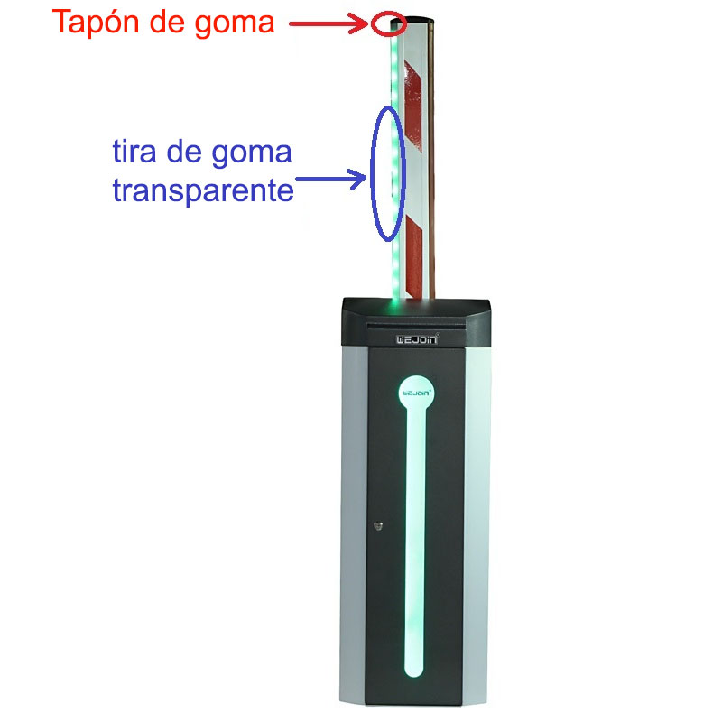 WEJOIN WJDZ120LCVR - Cubierta para tira de  LEDS / Compatible con brazos  LED / 4 Metros / No incluye  LEDS
