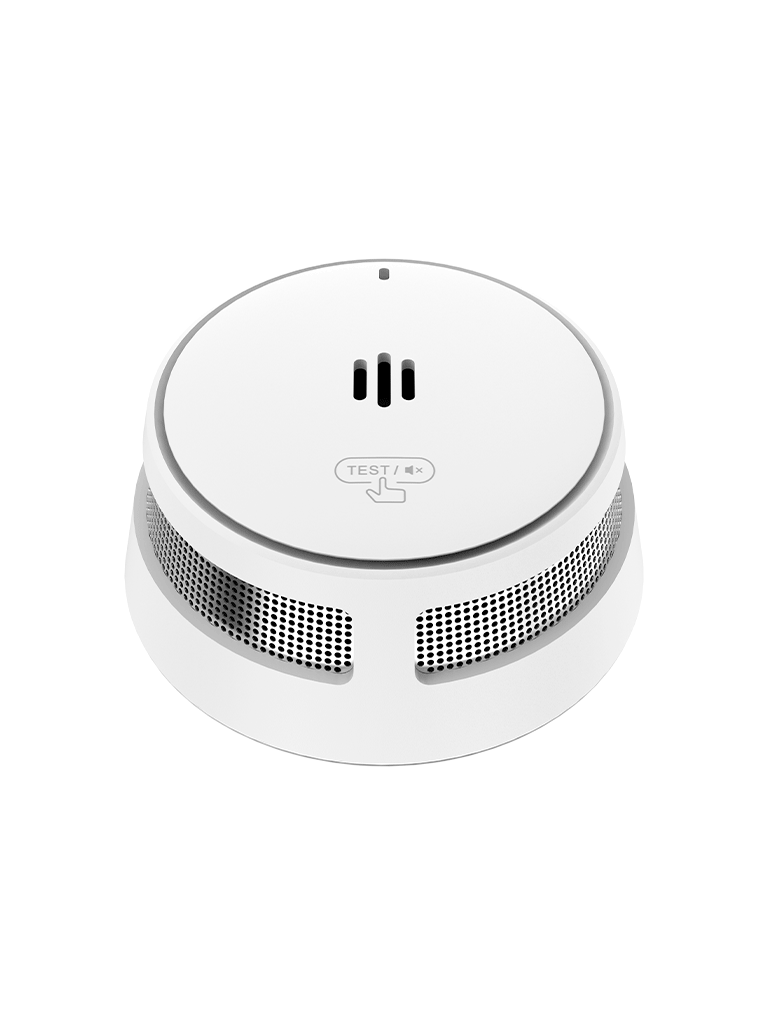 DAHUA WISUALARM DHI-HY-SA40A - Detector de Humo Standalone (Autonomo), Sensor Fotoeléctrico, Sonido de Alarma de 85dB, Batería Sellada de hasta 10 años, Alarma Visual y Audible, Certificaciones TÜV and CE,