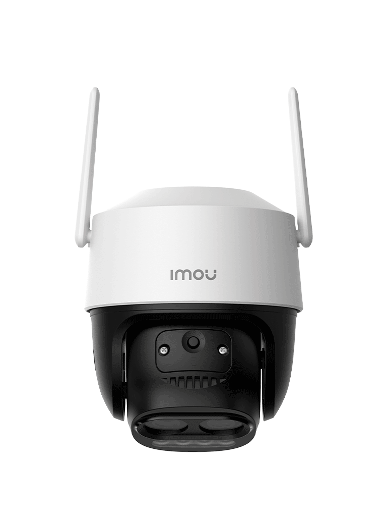 IMOU Cruiser Z (IPC-S7DN-5M0WEZ-imou)- Cámara IP PT Dual Wifi Full Color de 5MP/ Lente Fijo de 5 Megapíxeles/ IMOU Sense/ 56 Metros de Iluminación Nocturna/ Micrófono y Altavoz Integrados/ Audio Bidireccional / 12X Zoom / IP66