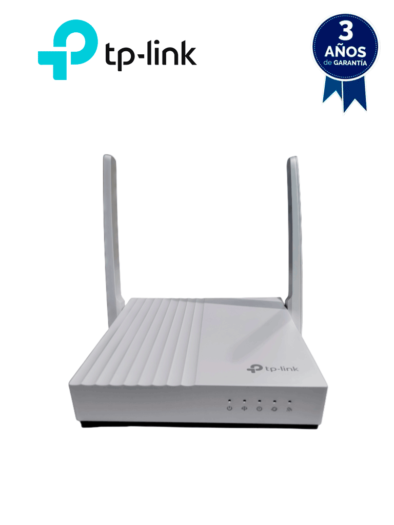 TP-LINK - XN020-G3 -Router GPON inalámbrico N de 300 Mbps con Gigabit Ethernet, velocidad de bajada de 2.488 Gbps y de subida de 1.244 Gbps. Incluye 1 puerto SC/APC y 1 puerto LAN de 10/100/1000 Mbps. — TP-Link · SKU TPL4240003