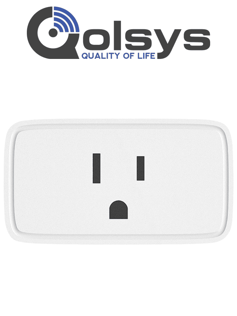 QOLSYS IQ4 NS POWER MANAGE Automation KIT - Paquete que contiene Sistema IQ 4 NS POWER MANAGE, 1 sensor PIR inalámbrico PGP9914, 1 sensor magnético inalámbrico PG9303, 1 enchufe inteligente y una cerradura power G