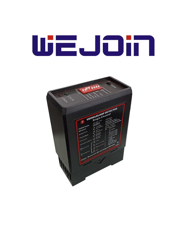 WEJOIN WJDG102 - Sensor de Masa Vehicular por Inducción / Detector para Barreras de Acceso 1 Lazo 110VAC