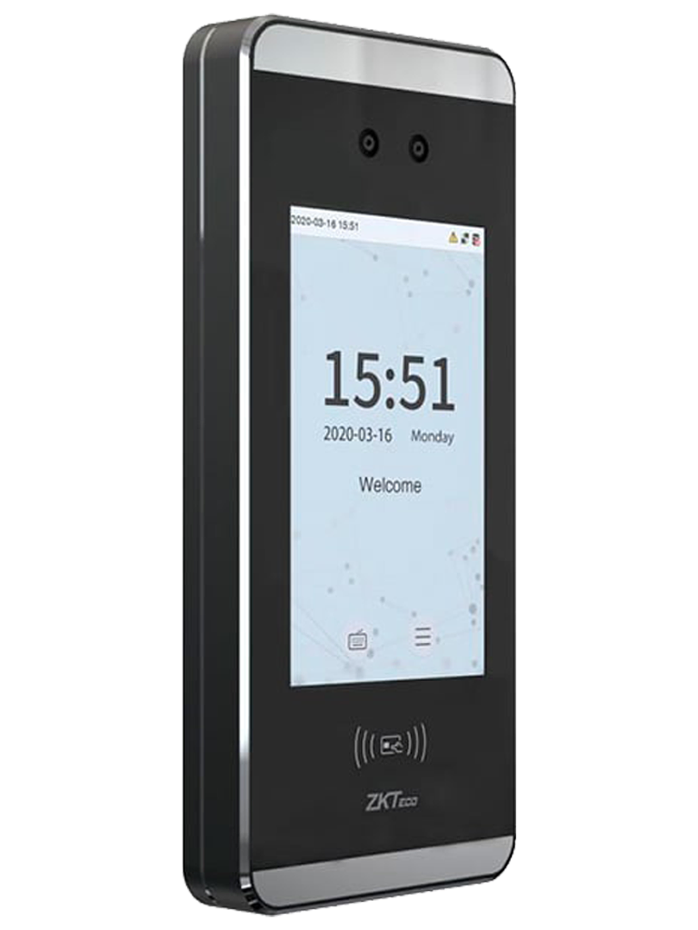 ZKTECO MiniACPLUS - Control de Acceso y Asistencia Visible Light con Autenticación Facial (3000 Rostros), Tarjeta ID 125 KHz (3000), Registro de 150,000 Eventos y Conectividad TCP/IP