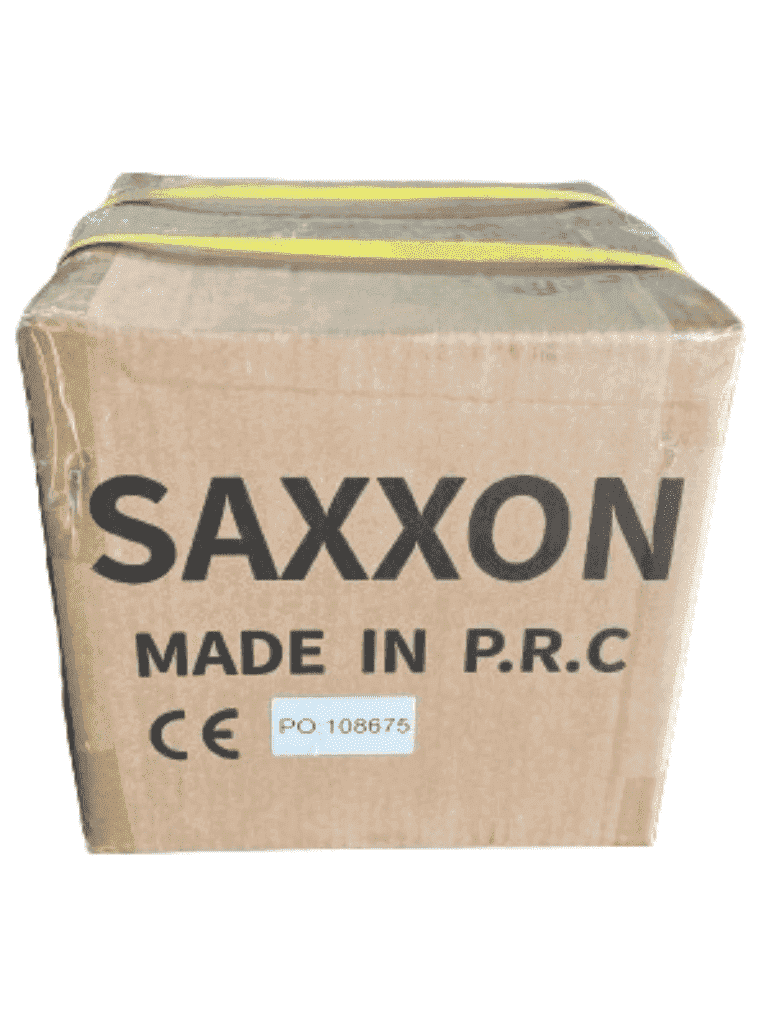 SAXXON OFTPCAT5ECOPE150N - Bobina de Cable FTP Cat5e 100% Cobre/ 150 Metros/ Blindado/ Color Negro/ Uso Exterior/ Ideal para Cableado de Redes de Datos y Video/ Cert ISO9001/ UL / RoSH/