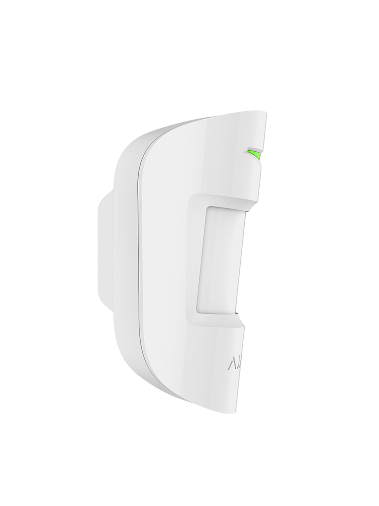 AJAX MotionProtect PlusW - Detector de movimiento inalámbrico Microondas e Infrarrojo. Color Blanco (28304.02.WH3)