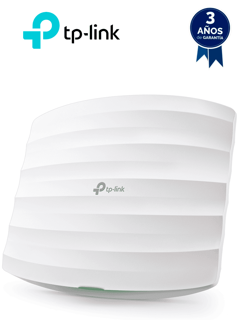 TP-LINK EAP245 - Punto de Acceso Omada de doble banda AC1750 MU-MIMO con Mesh Omada, para montaje en techo o pared, configuración stand-alone o por controlador y alimentación PoE af