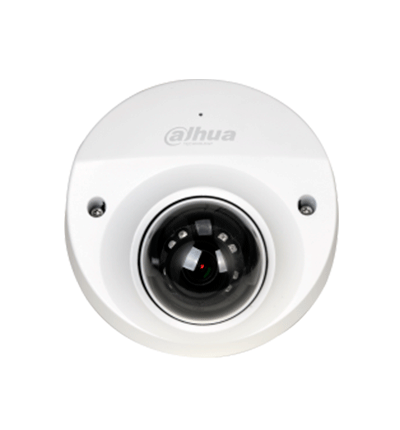 DAHUA IPC-HDBW5241F-M-SA - Camara IP Domo de 2 Megapixeles para NVR Movil/ WizMind/ Lente de 8 mm/ 40 Grados de Apertura/ H.265+/ Ideal para Reconocimiento Facial y Detección de Rostros/ IR de 30 Metros/ Ranura para MicroSD/ SMD Plus/