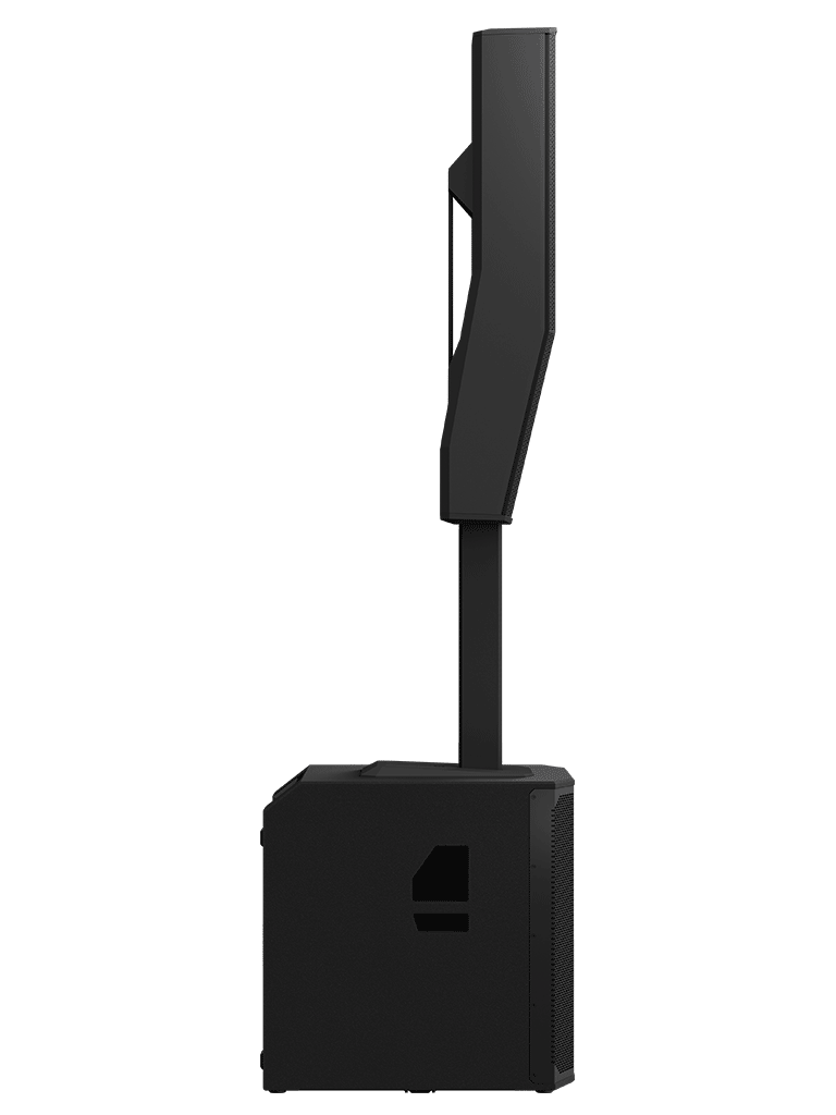 ElectroVoice M_EVOLVE90 - Sistema de Altavoz Portatil Amplificado / Bluetooth / Columna 8x4.7" / Subwoofer 18" / Negro