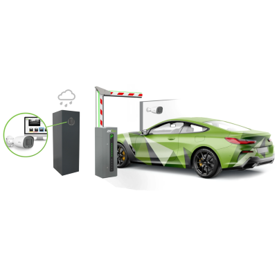 ZKTECO BL852Q38ALP - Cámara IP Bullet para reconocimiento de placas / Software LPR integrado / Lente Motorizado /  Resolución 2MP /  POE / IP67 / Audio / Alarma / Ranura para tarjeta SD