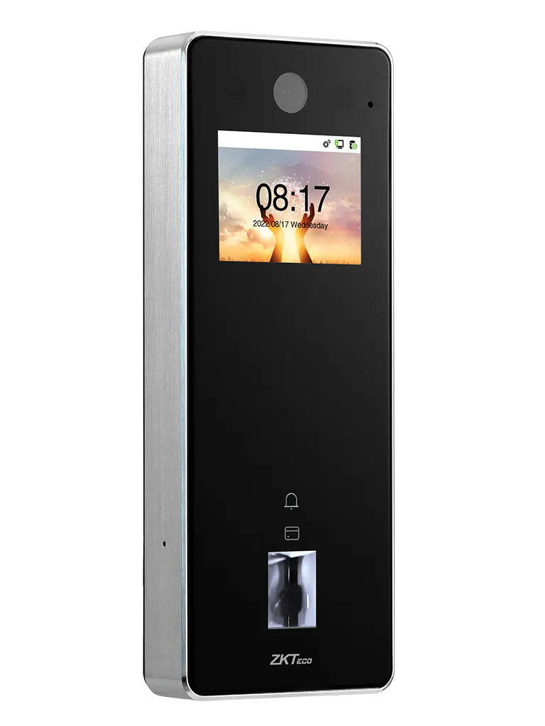 ZKTECO F35 - Control de Acceso o Asistencia con Huella Digital BioID+ (10,000), Tarjeta ID 125 kHz (10,000), Registro de 500,000 Eventos, Conexión Ethernet y WiFi / IP65