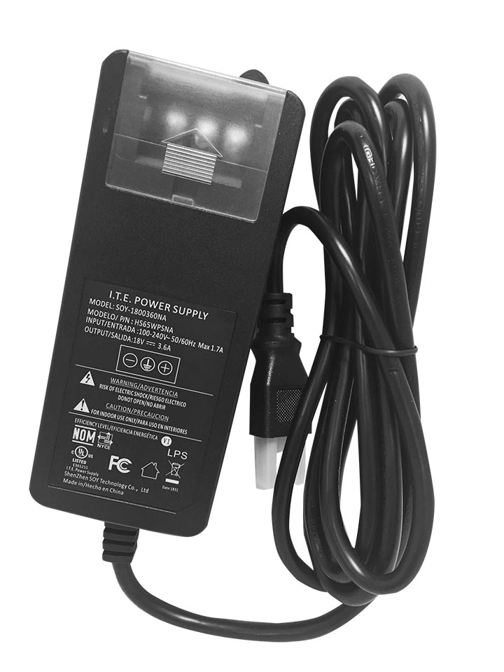 DSC HS65WPSNA - Fuente de alimentación 18 Vcd/3.6 Amp compatible con Power Series Pro
