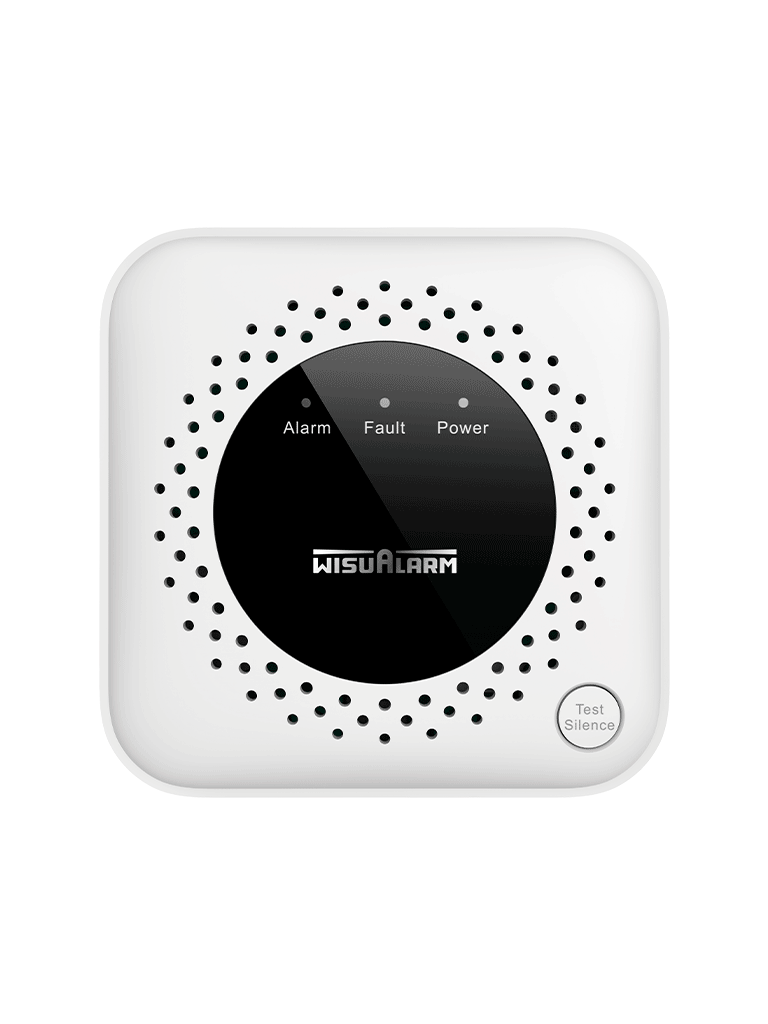 DAHUA WISUALARM DHI-HY-GB40A -Detector de gas propano (C₃H₈) autónomo, sensor de gas catalítico, salida de relevador, salida de válvula, detección de temperatura ambiente, alarma de 70 dB, LED indicadores, certificación CE,