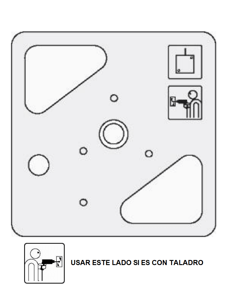 BOSCH I_ISNGMXP0 - Detector Sísmico LSN / Placa de Montaje
