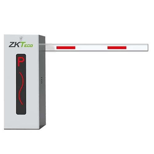 ZKTECO CMP200L - Barrera Vehicular Izquierda / Brazo Telescópico de 2.6 hasta 4.5 metros / 3 Seg. / Dirección Ajustable (a Derecha) / Gabinete con Luz Led Indicador de estado / Sistema Inteligente anti-impacto/ Incluye 2 controles remotos