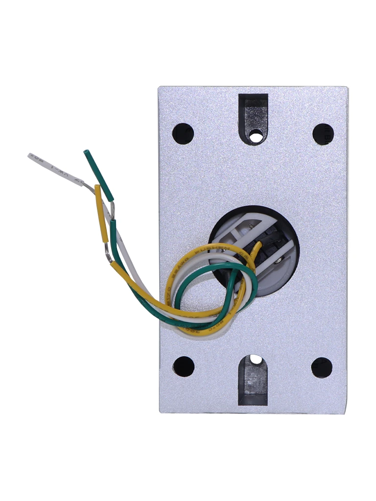 YLI PBK818A800AM - Paquete con Botón de Salida Tipo Hongo y Caja de Montaje Metálicos para Instalación Segura