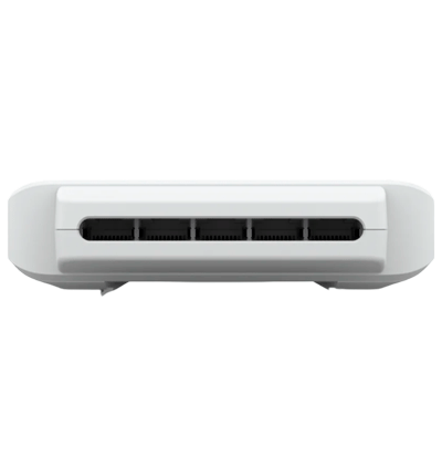UBIQUITI USW-FLEX Switch UniFi para exterior IP55 de 5 puertos 10/100/1000, con 1 puerto PoE de entrada 802.3af/at/bt y 4 puertos PoE de salida 802.3af. Compatible con Inyector PoE-50-60W y UTP7201GE-PSE60. No incluye inyector PoE.