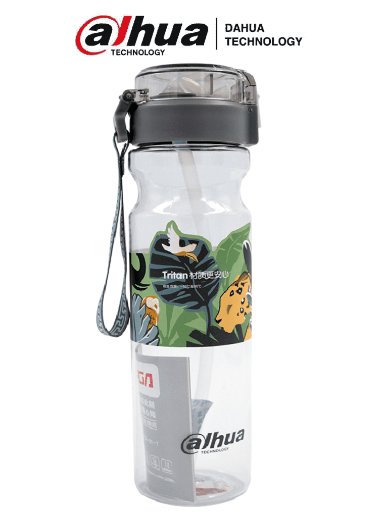 DAHUA MATPRO021 - Cilindro para Agua con Popote/ Transparente/ Con Logo Dahua/ Promocional — Dahua Technology · SKU DHT3010040