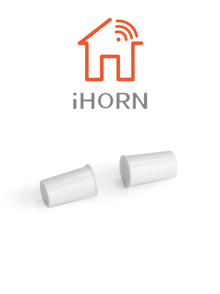 HORN HO03C- Contacto Magnético Alámbrico de Empotrar / Compatible Con DSC / RISCO / IHORN / Salida N.C.