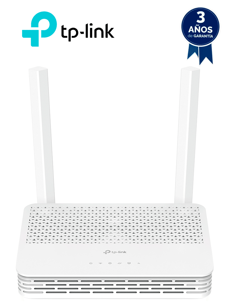 TP-LINK - XC220-G3 - Router inalámbrico GPON AC 1200 con 1 puerto PON SC/APC y 2 puertos LAN 10/100/1000 Mbps. Compatible con AgiNet Config y AgiNet ACS. — TP-Link · SKU TPL4240005