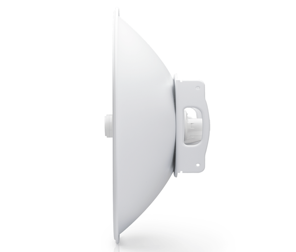 UBIQUITI KIT PTP PBE-5AC-620 - Kit de 2 piezas para enlace PTP en banda de 5 GHz con antena integrada de 29 dBi y tecnología airMAX AC, rendimiento superior a 450 Mbps, baja latencia y alta estabilidad para redes empresariales o ISP.
