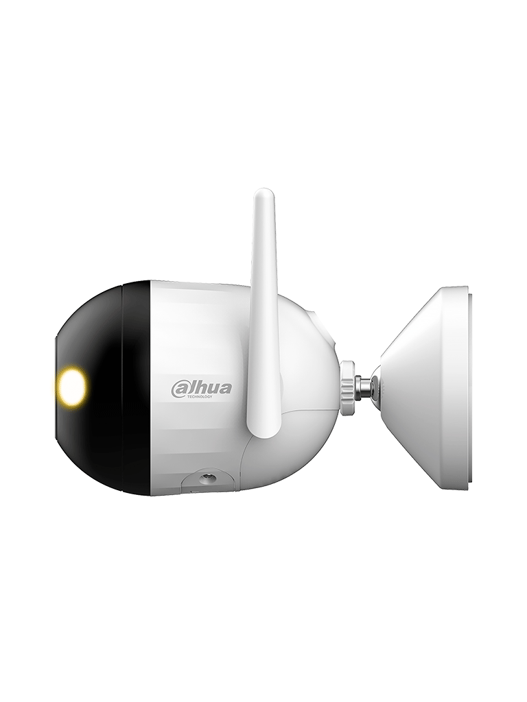 DAHUA F2CN-PV-036B - Cámara IP Bullet WiFi de 2 Megapíxeles lente 3.6/Full Color + Iluminación Dual Intelingente/ Disuasión Activa/ Audio 2 Vías/ Microfono y Altavoz Integrados/ 30 Metros de Iluminación/ IA/ IP67/