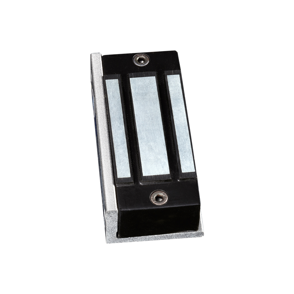 YLI YM60 - Cerradura Magnética para Control de Acceso / Fuerza de Sujeción 60 Kg o 120 Lb / 12 VDC / Para puertas de madera, vidrio y metálicas / Uso interior / Compatible con Soporte MBK70Z