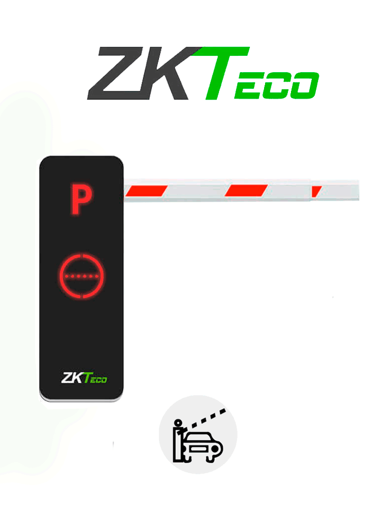 ZKTECO BGM1060L -Barrera Vehicular/Brazo Recto Telescópico Dirección Ajustable/6 m/Gabinete Luz LED/ Indicador de Estado / 5s de apertura / Incluye 2 controles / Módulo Wi-Fi para conectarse con App ZK Barrier gratuita y apertura o cerrar — ZKTeco · SKU ZKT0960018