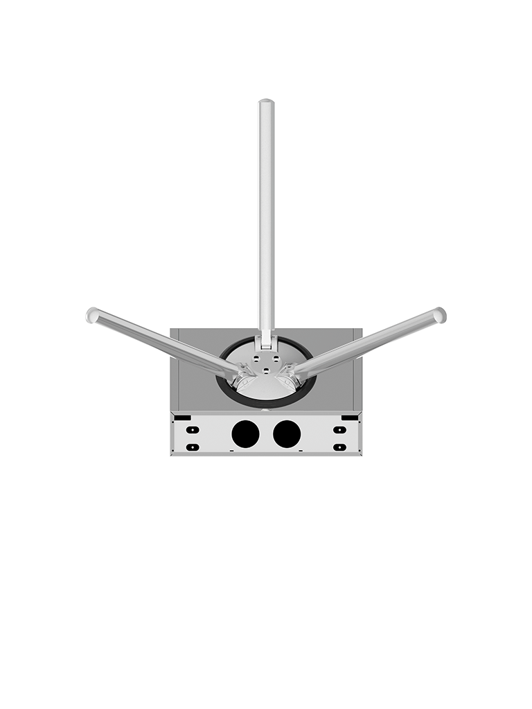 ZKTECO TS1000PLUS - Torniquete Bidireccional / Acero SUS304 / 110V / 25 a 30 x Min / Carril 50 cm / Exterior Protegido / 1 millón de Ciclos / No cuenta con Lectores y Panel / Compatible Rostro, Palma, Huella, Tarjeta, QR
