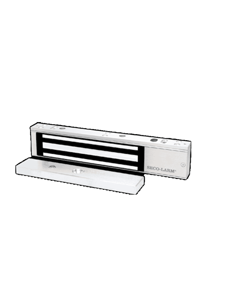 Seco-Larm E941SA600 - Electroiman de 600Lb  + Soporte en "Z" y en "L"