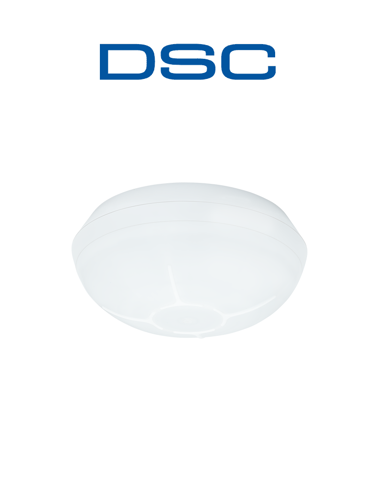 DSC PG9862 - Detector de Movimiento 360° interior con tecnología Power G para techo compatible con NEO, PRO, Qolsys e IoTega · SKU DSC1180020