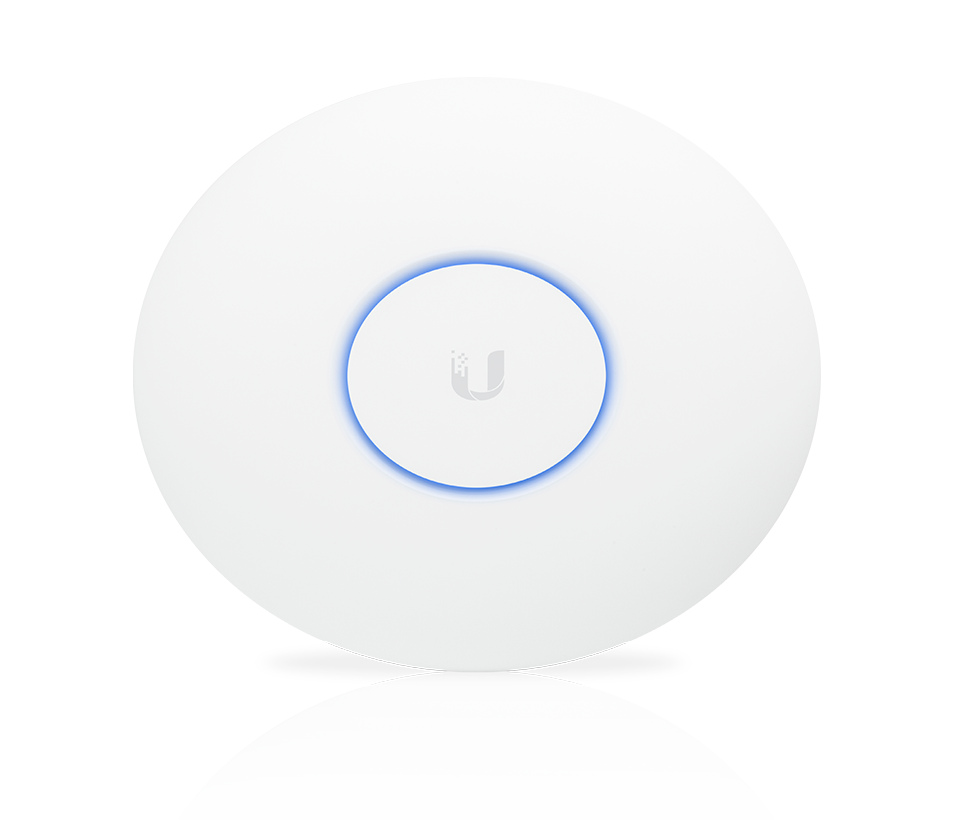 UBIQUITI UAP-AC-PRO - UniFi AC: Access Point inalámbrico para interiores con doble banda 802.11ac, MIMO 3x3, potencia de 22 dBm, hasta 1750 Mbps. Incluye Inyector PoE